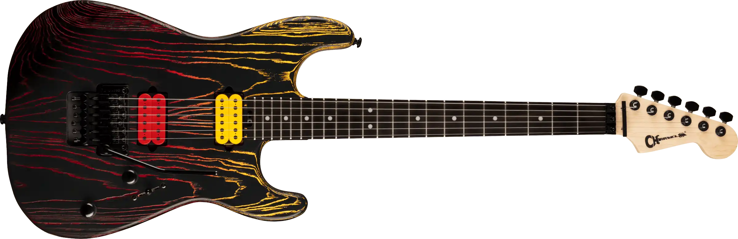 Charvel Pro-Mod San Dimas® Style 1 HH FR E Ash, Ebony Fingerboard, Sunburn
