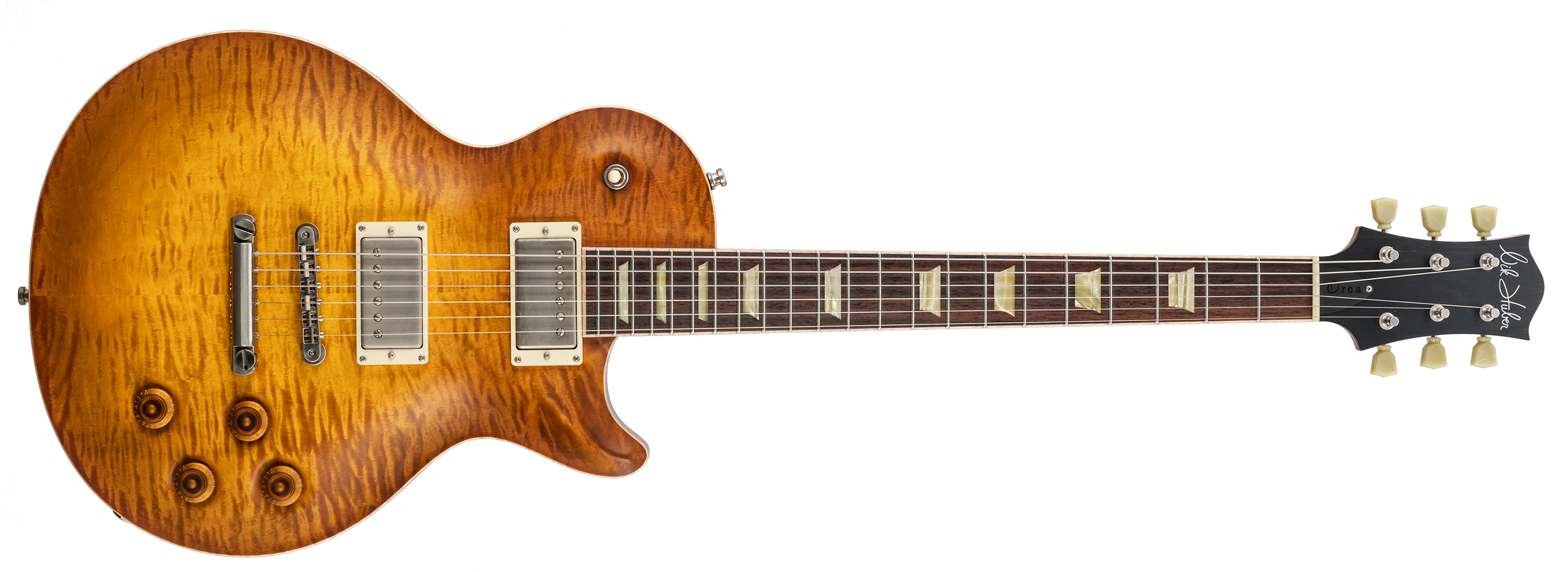 Nik Huber Guitars Orca 59 Exceptional Flame Top faded sunburst Nitro