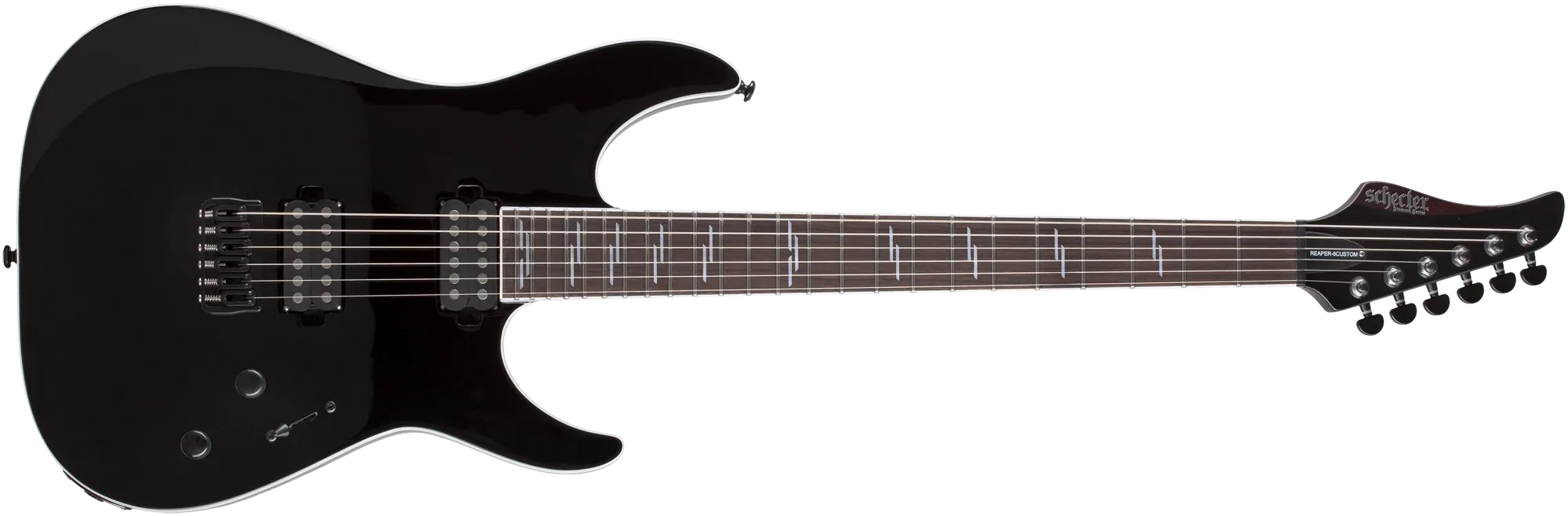 Schecter Reaper 6 Custom gloss black B-Stock