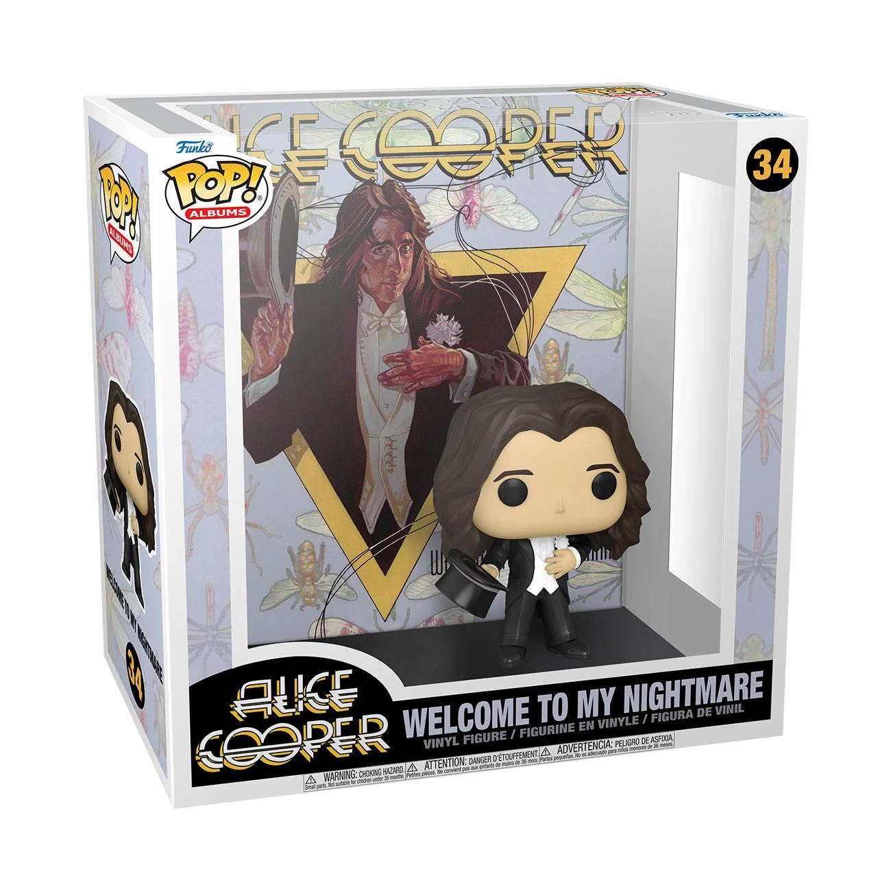 Alice Cooper POP! Albums Vinyl Figur Welcome to My Nightmare B-Ware