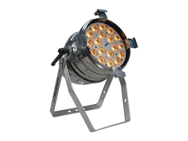 Litecraft PAR-64 AT-10 silver polish, RGBA LED Scheinwerfer