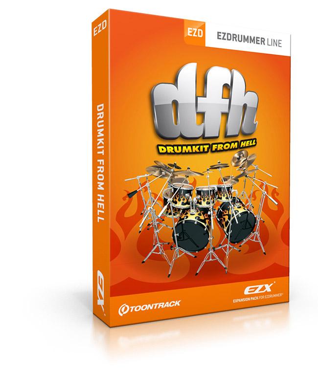 Toontrack EZX Drumkit from Hell