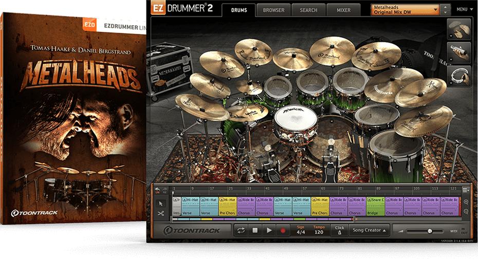 Toontrack EZX Metalheads
