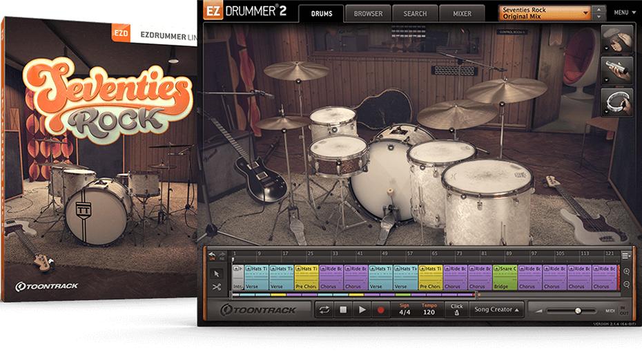 Toontrack EZX Seventies Rock