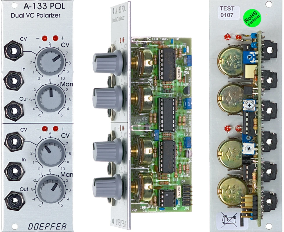 Doepfer modul A-133 Dual VC Polarizer +5/-5
