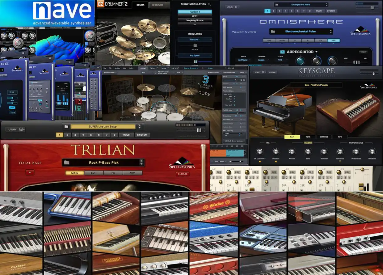 Instrumente, Sounds & Samples